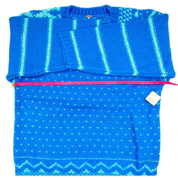 Free People Snow Day Sweater Size Extra Large - Picture 13 of 15